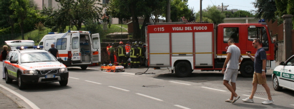 Incidente Stradale a Paderno d'Adda.